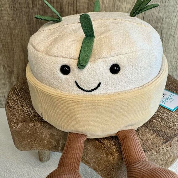 Jellycat Camembert Jellycat Cheese Amuseables NEW fAST Ship Authentic - Picture 2 of 9